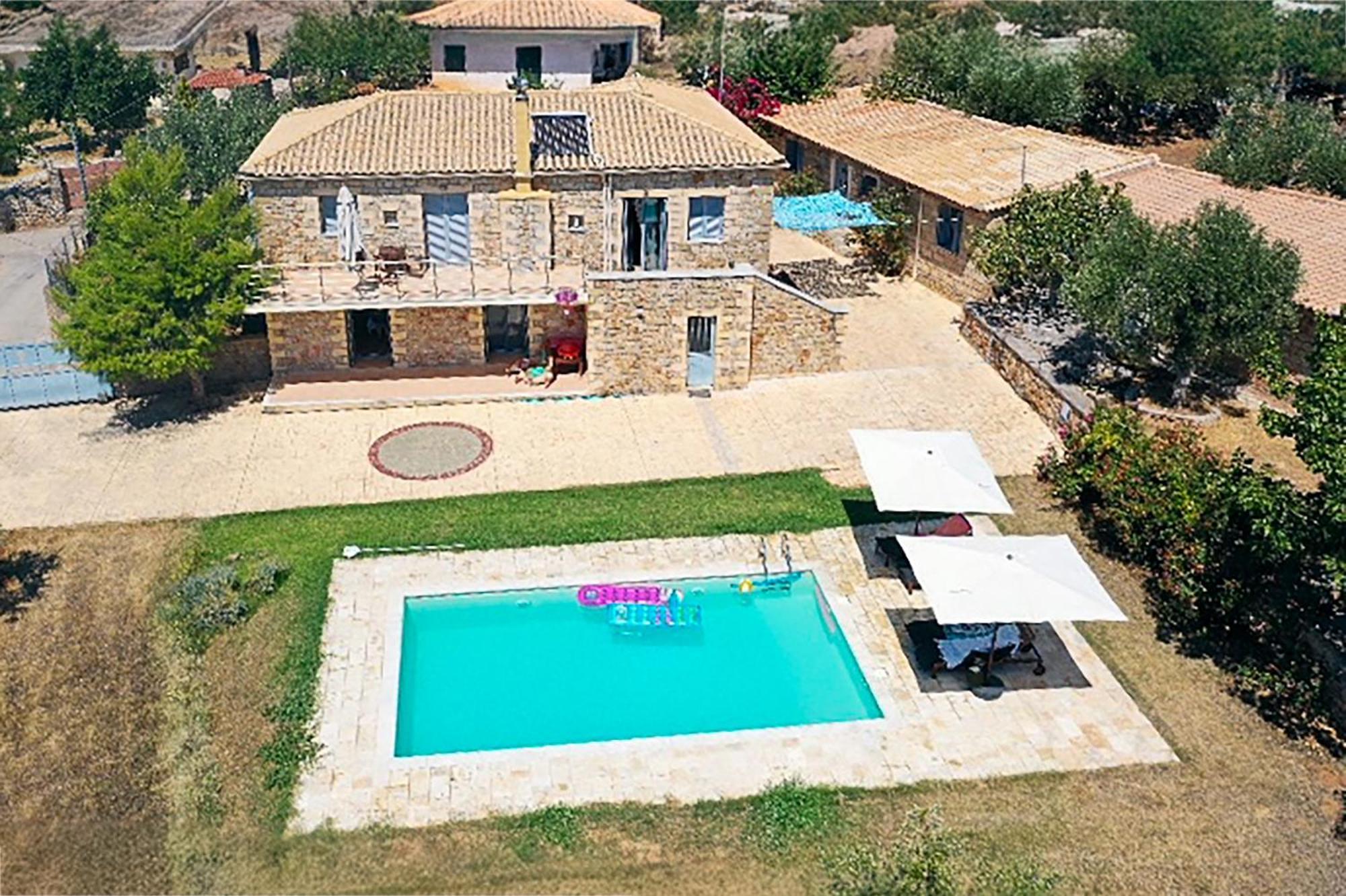 Villa Eleni - Private Pool Bliss Near Kardamili Proastion Bagian luar foto