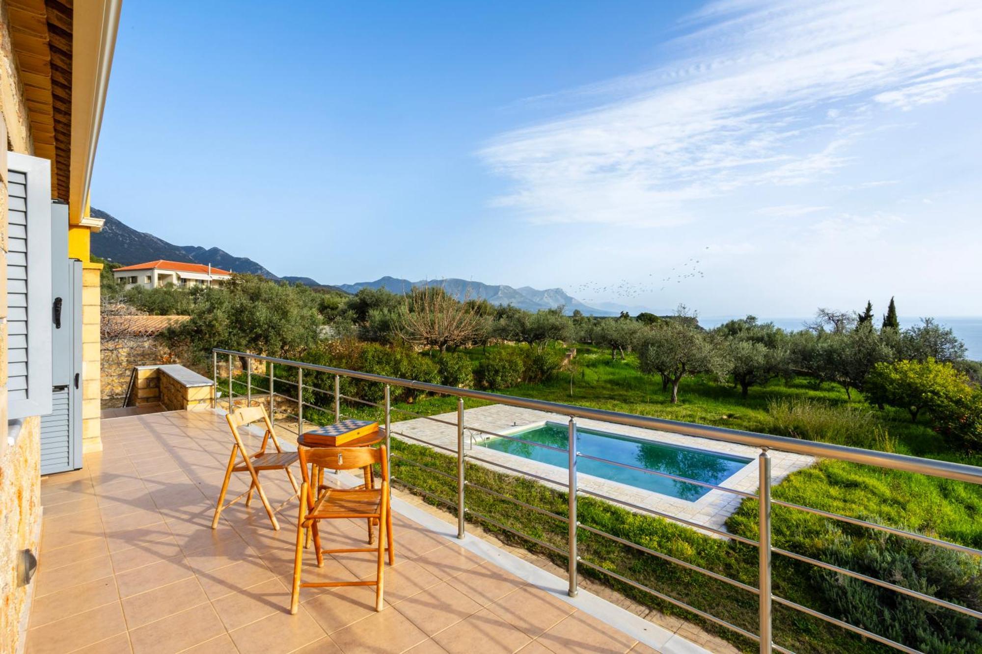 Villa Eleni - Private Pool Bliss Near Kardamili Proastion Bagian luar foto