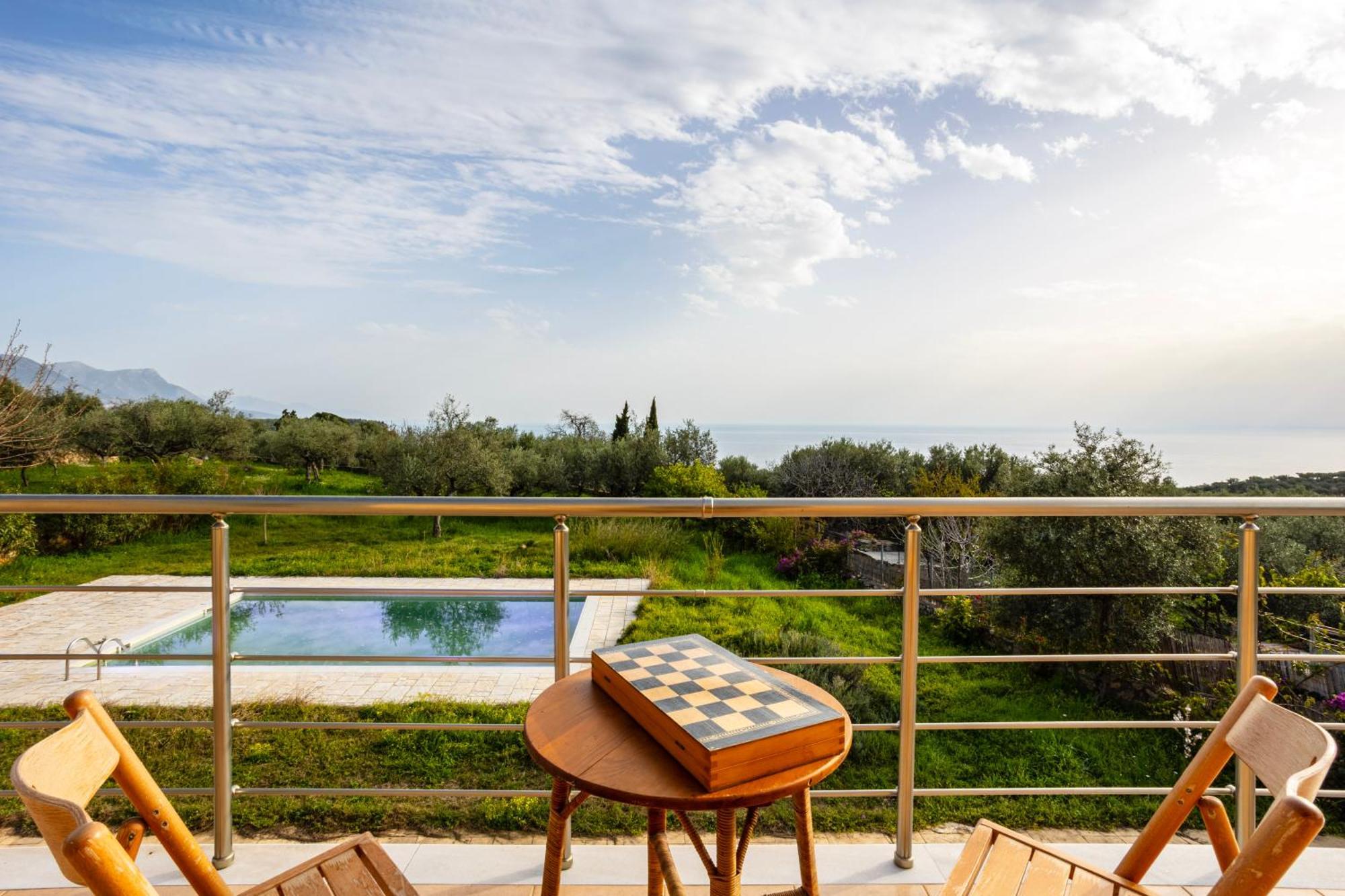 Villa Eleni - Private Pool Bliss Near Kardamili Proastion Bagian luar foto